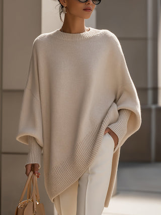 Ludovica | Maglione Oversize con Scollo Ampio