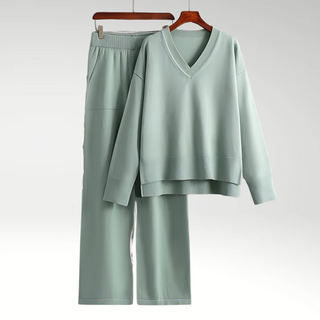 Varel | Set Due Pezzi Luxe con Scollatura a V