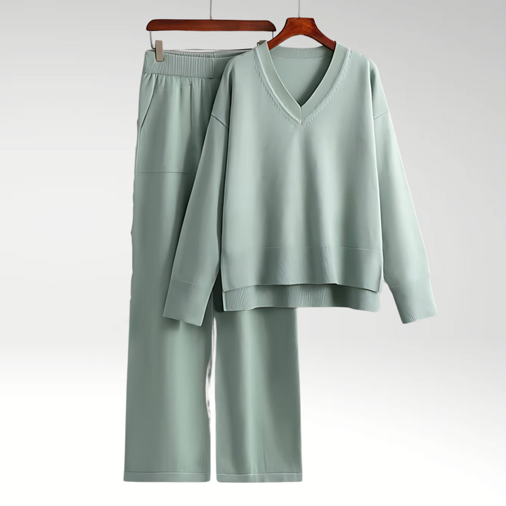 Varel | Set Due Pezzi Luxe con Scollatura a V