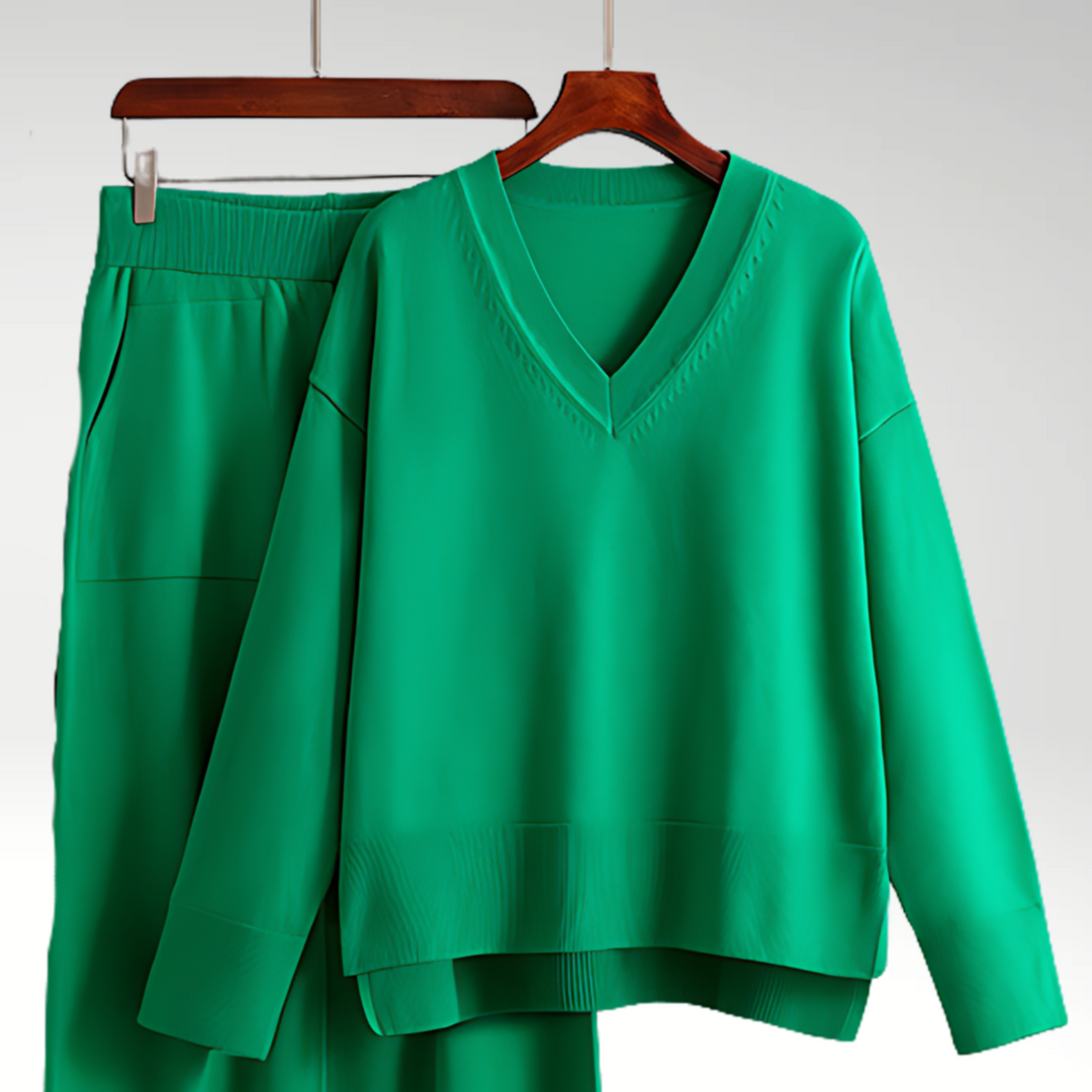 Varel | Set Due Pezzi Luxe con Scollatura a V