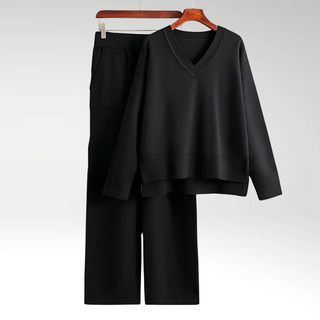 Varel | Set Due Pezzi Luxe con Scollatura a V