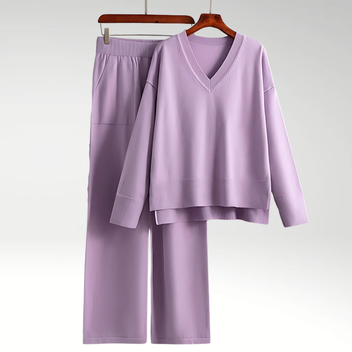 Varel | Set Due Pezzi Luxe con Scollatura a V